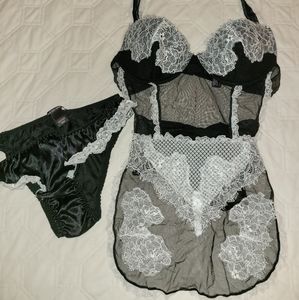 Victoria's Secret Sexy Little Thing maid lingerie